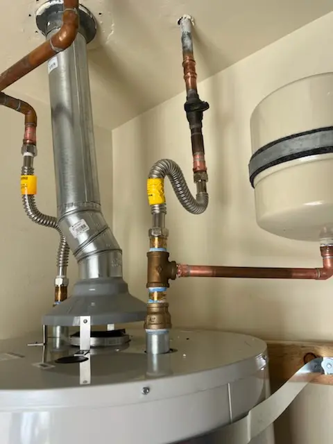 Water heater installation and plumbing repair in Merriweather