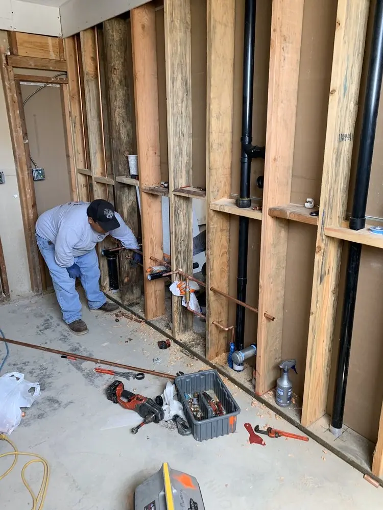 Commercial rough-in plumbing for Water Heater Replacement in Merriweather